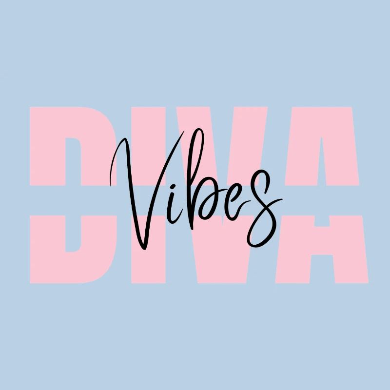 Diva Vibes - Statement Motivation Spruch
