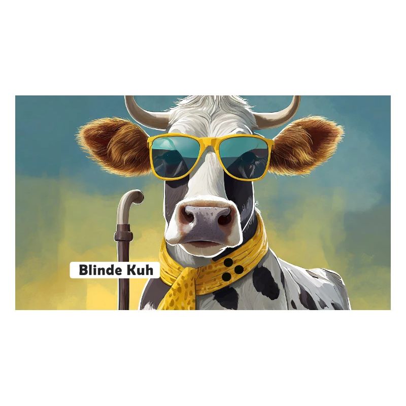 Pun ambiguous expression – Blinde Kuh (blind cow)