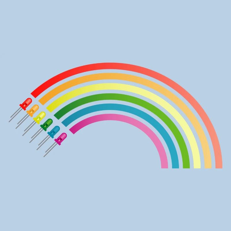 Regenbogen LED