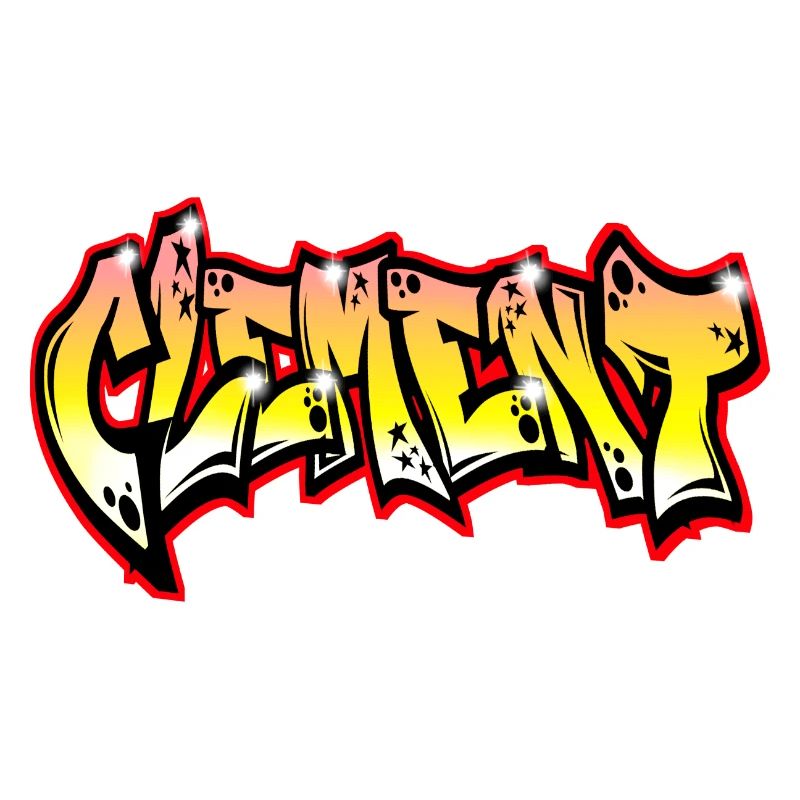 Graffiti Name Clement