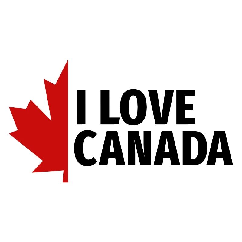 J'aime le Canada Maple Leaf Canada Vancouver Ottawa