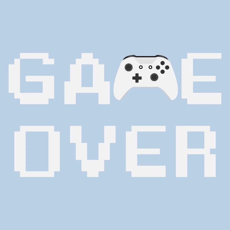 Game Over Controller White