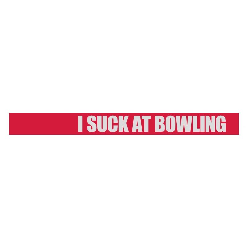 I suck at bowling