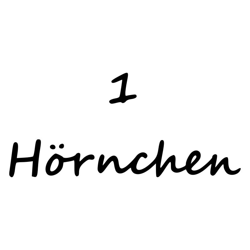 1 hörnchen ein horn hornchen eins eichhörnchen