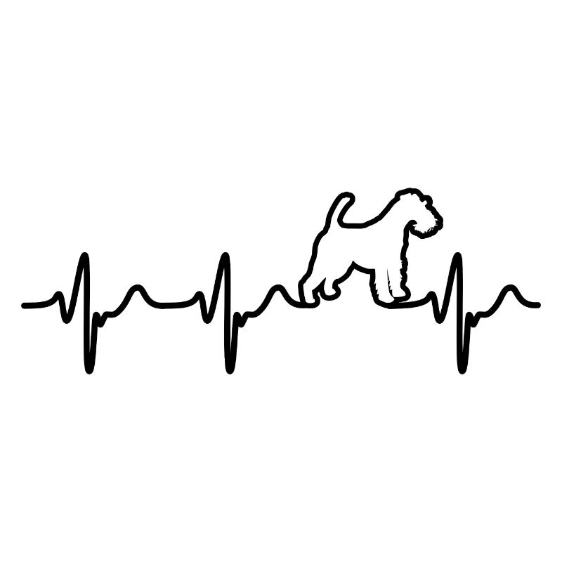Drahthaar Foxterrier Herzschlag Herzfrequenz EKG