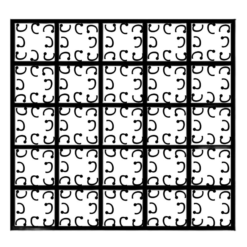Square-decor