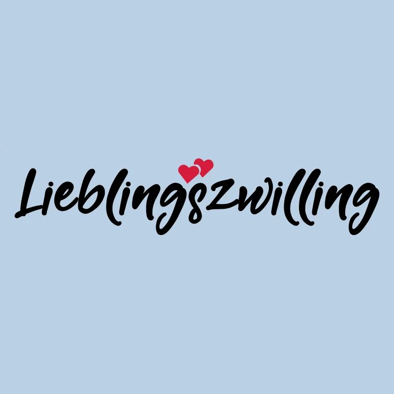 Lieblingszwilling bester Zwilling Sprüche Geschenk