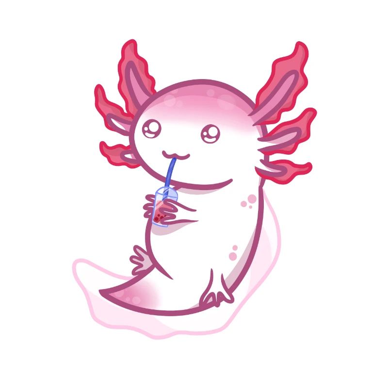 Axolotl x Bubbletea