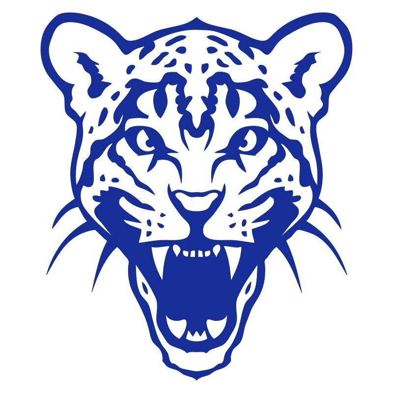 leopards gueule ouverte
