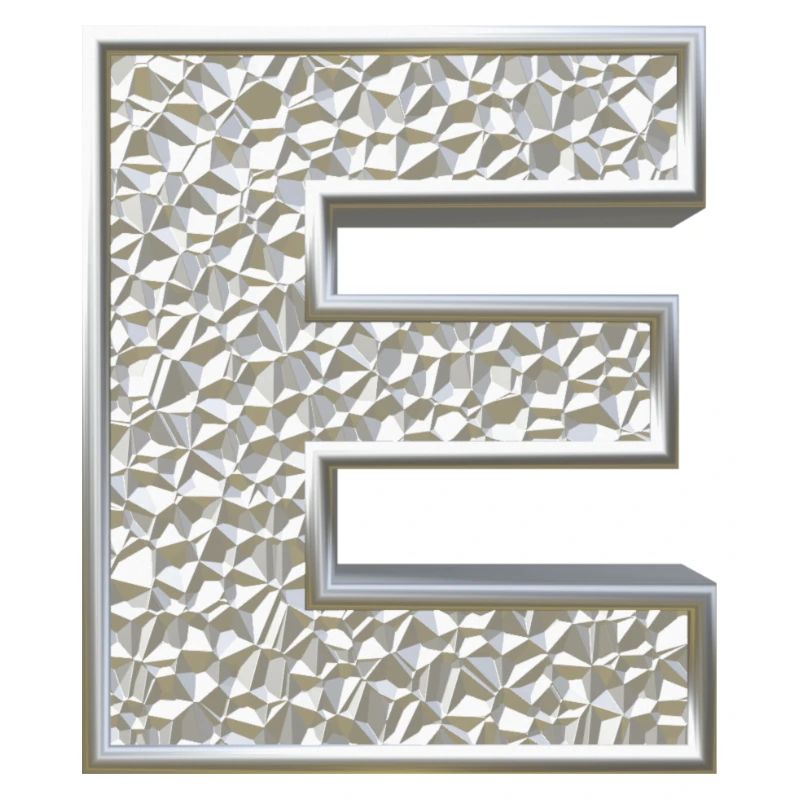 E, letter, letter E, initial, initial E, monogram,