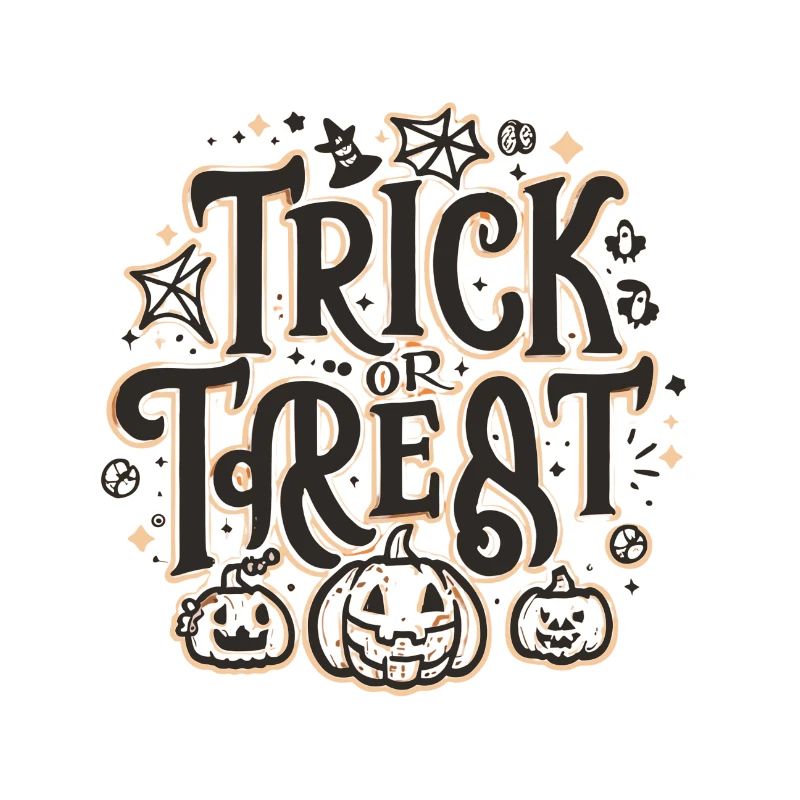 Trick or Treat Süßes oder Saures