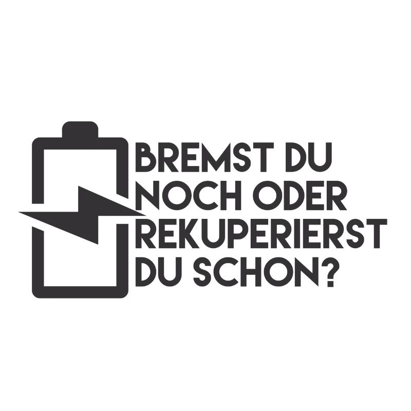 Bremst du noch oder rekuperierst du schon?