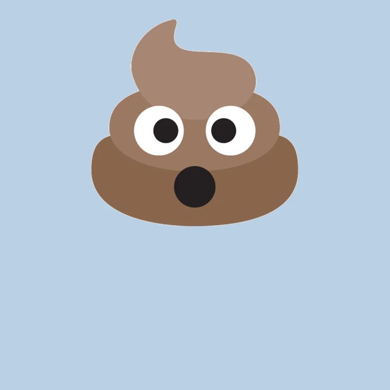 Poo Emoji Face! Retro Design!