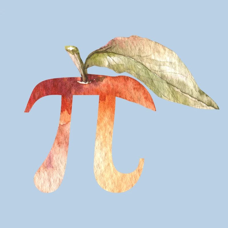 Cadeaux de science de maths de Pi jour, signe de Pi. Amants de maths