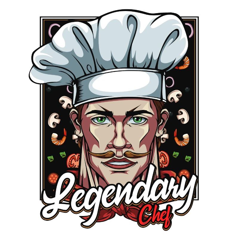 Chefkoch Küchenchef Kochkunst Kochen Geschenkidee