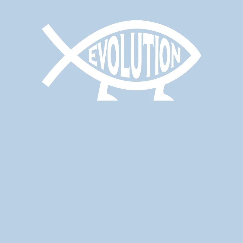 Poisson d'athéisme d'évolution - cadeau athée