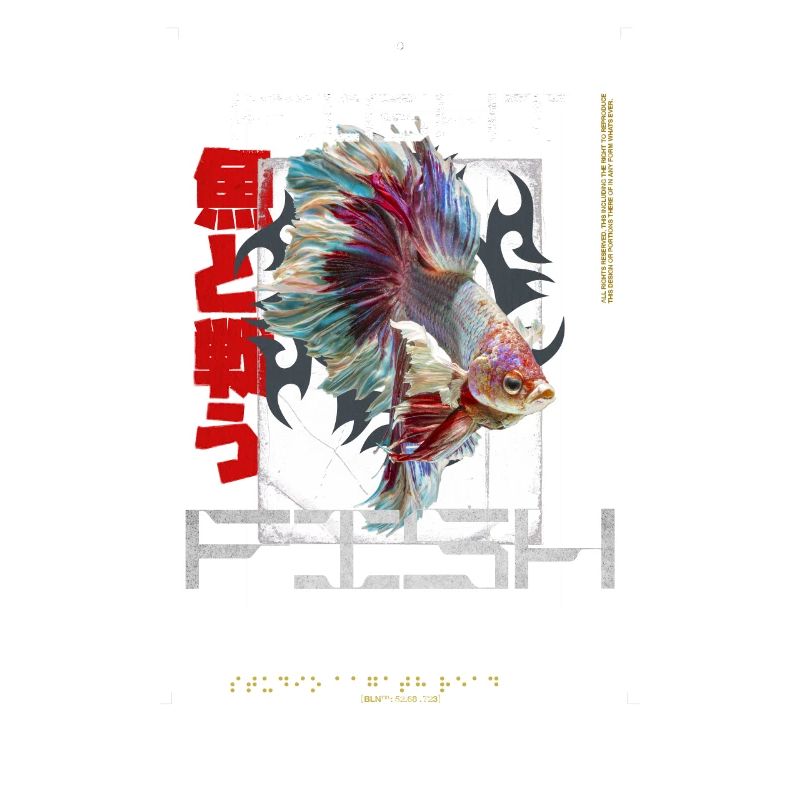 Fight Fish, Kampffisch, Betta Splendens, notoshirt