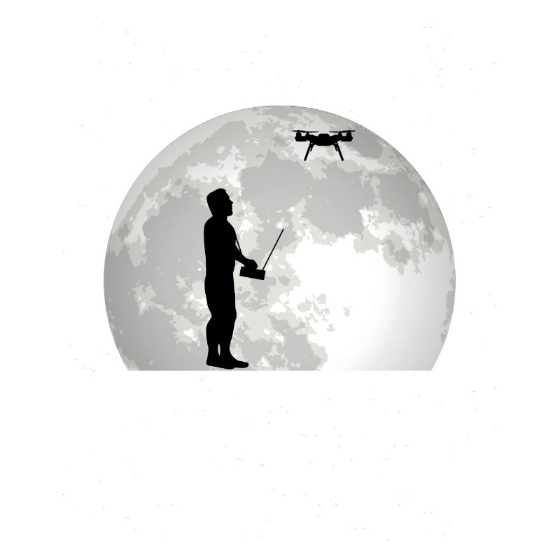 Drone Lune Pilote de drones Quadrocopter