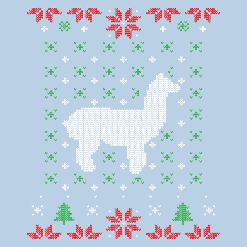 Lama hässlicher Weihnachtspullover