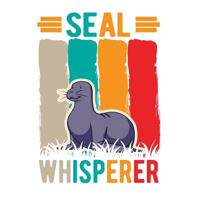 Seal Whisperer Seelöwen Flüsterer Robbe