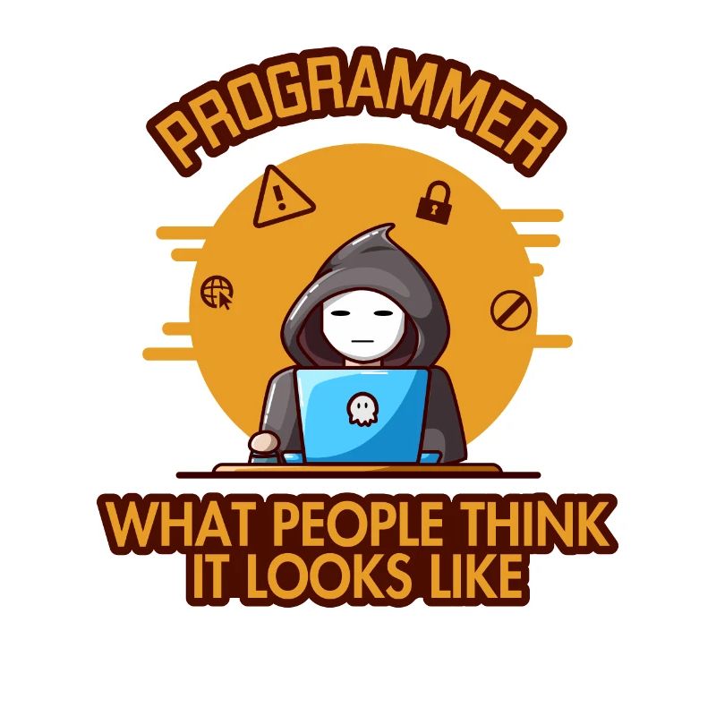 Programmer Looks Like Engineer Full Stack