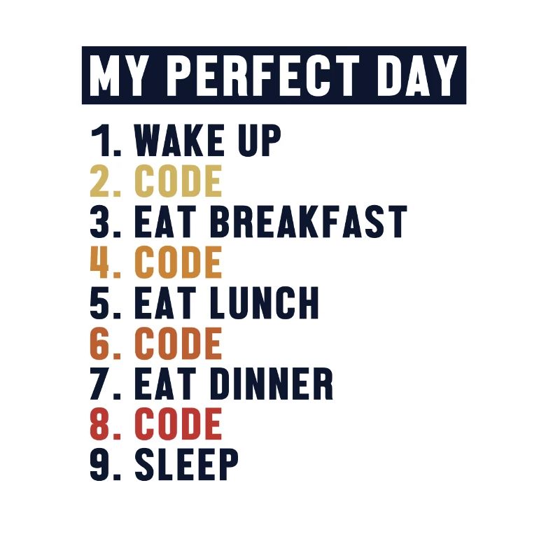 Coding Perfect Day Developer Softwareingenieur