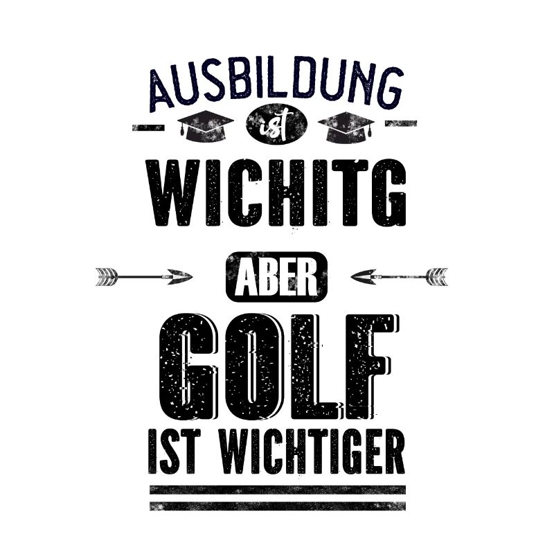 Lustiges Sprüche Design Golf Cooler Spruch