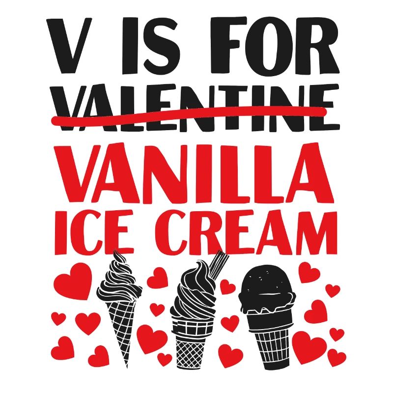 Crème glacée Cône de la Saint-Valentin