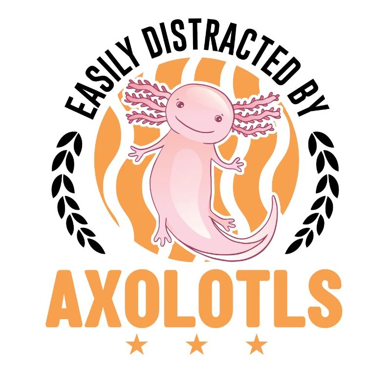 Easily distracted by Axolotls Tail Luch