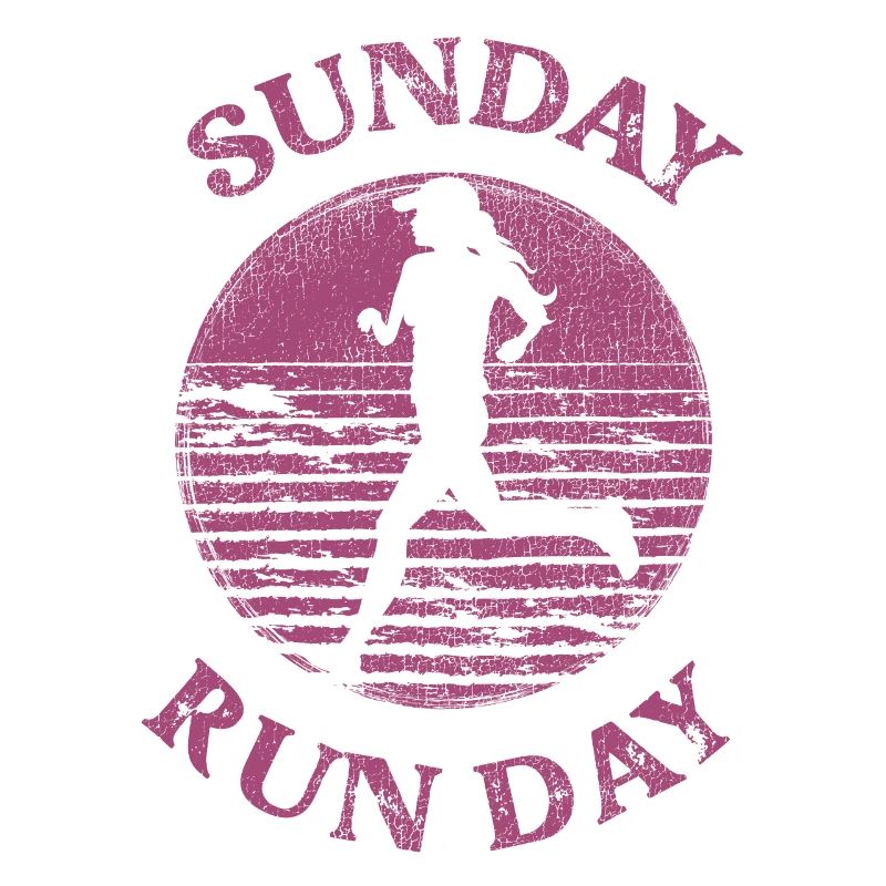Running Runner Half Marathon Retro