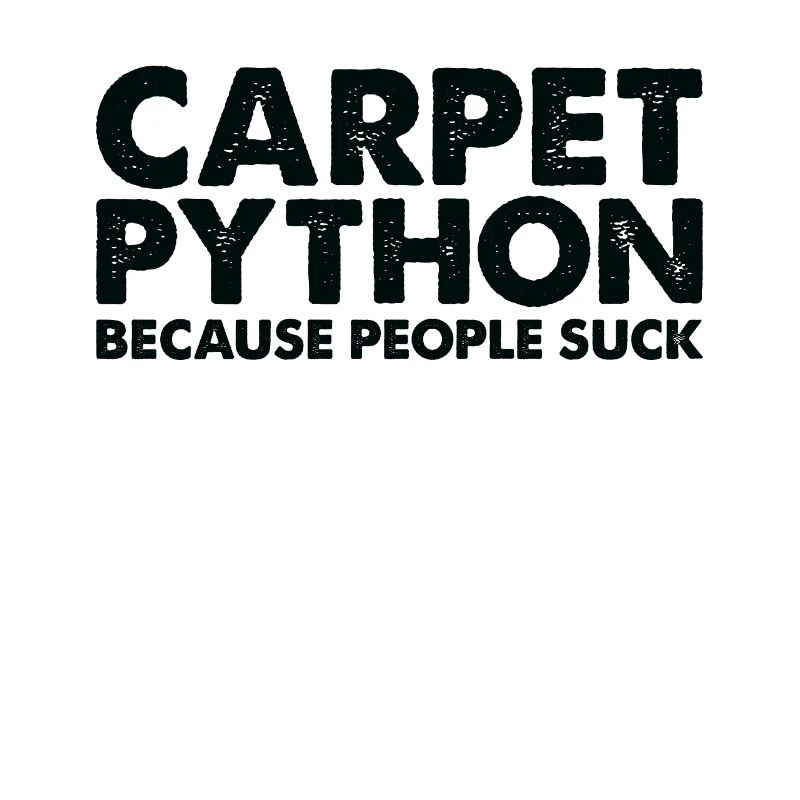 Leute Saugen Teppich-Python-Schlange