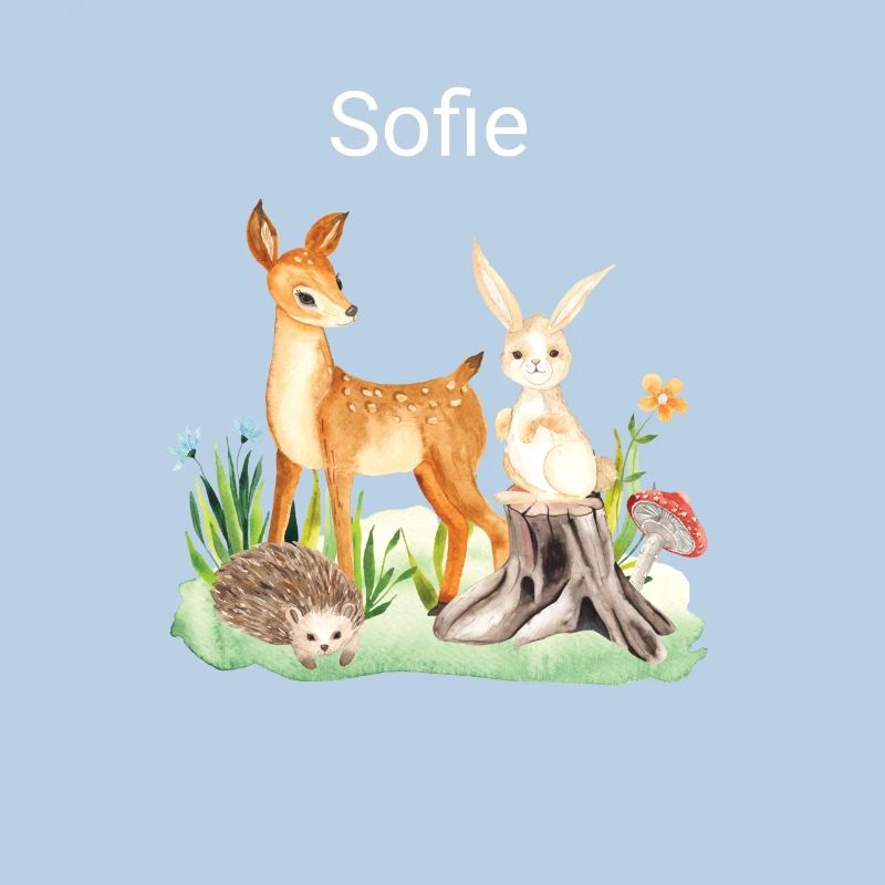 Cerf animal lapin hérisson Sofie
