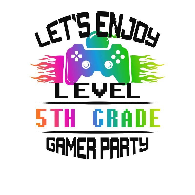 Level 5TH GRADE keep calm and game on