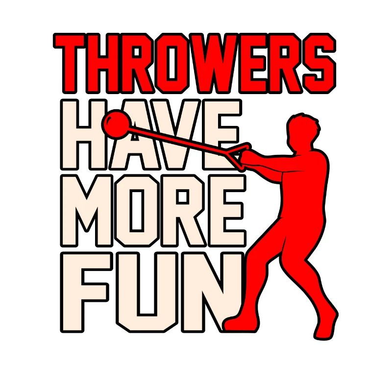 Throwing is more fun