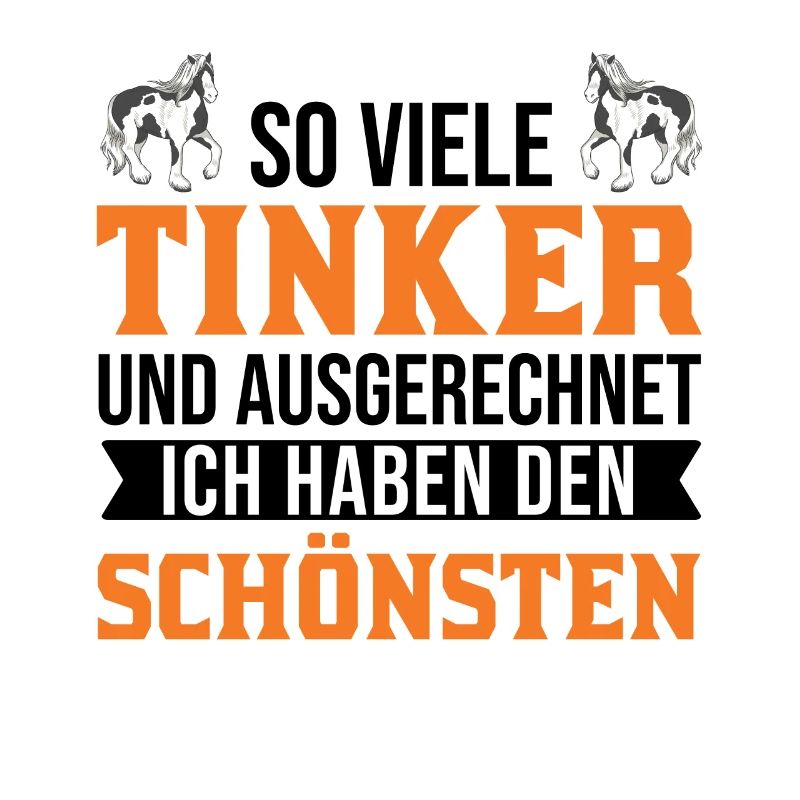Irish Tinker Pferd Geschenk Tinkerpferd