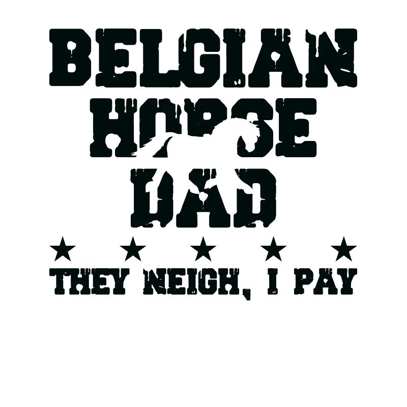 Pferdevater - Belgisches Pferd