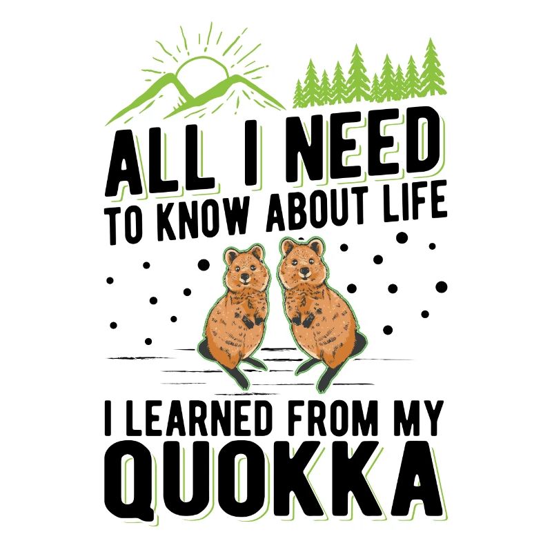 Quokka lover Kangourou à queue courte