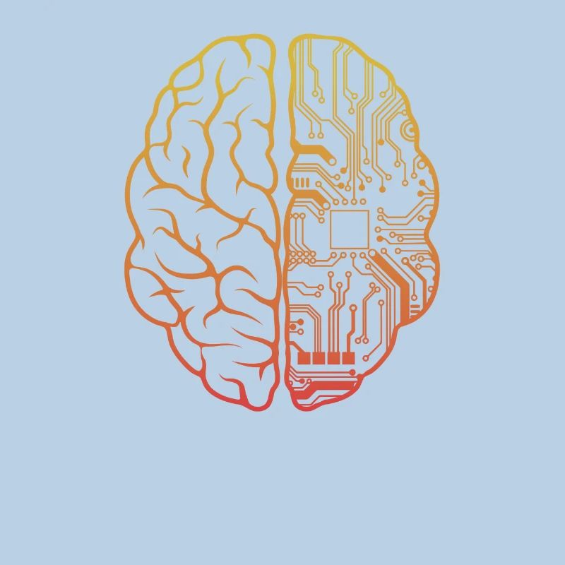 Programmer HTML - Developer Programming Brain Cool