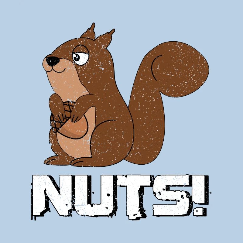 Süßes hungriges Eichhörnchen