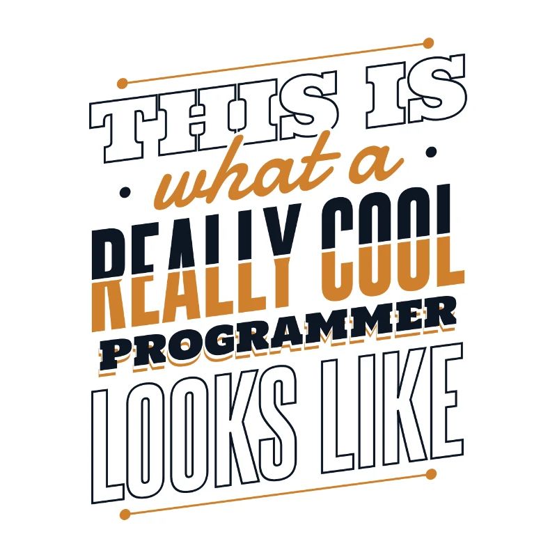 What A Really Cool Programmer Looks Like Coder