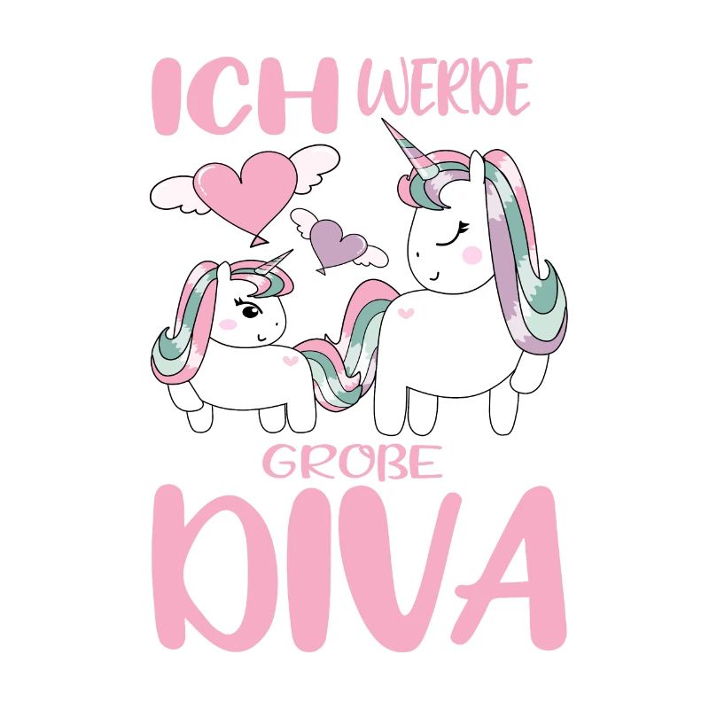 Ich Werde Große Diva Einhörner Schwestern