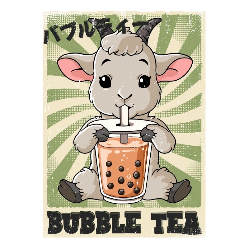 Boba Tea Ziege Bubble Tea