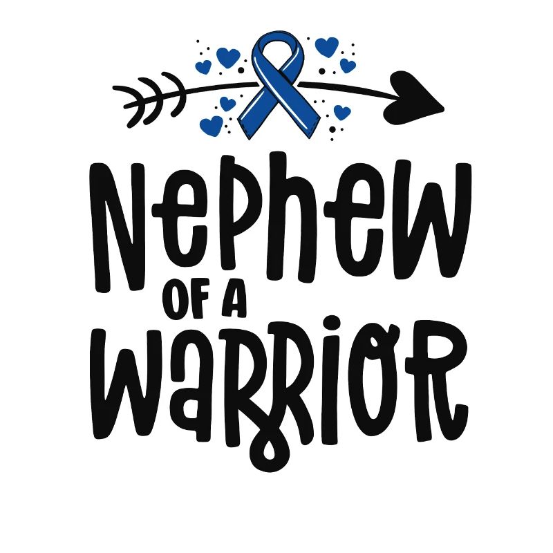 Neffe eines Krieger-Support-Teams Darmkrebs