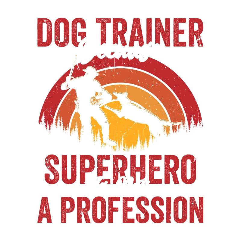 Dresseur de chiens parce que le super-héros n’est pas une profession