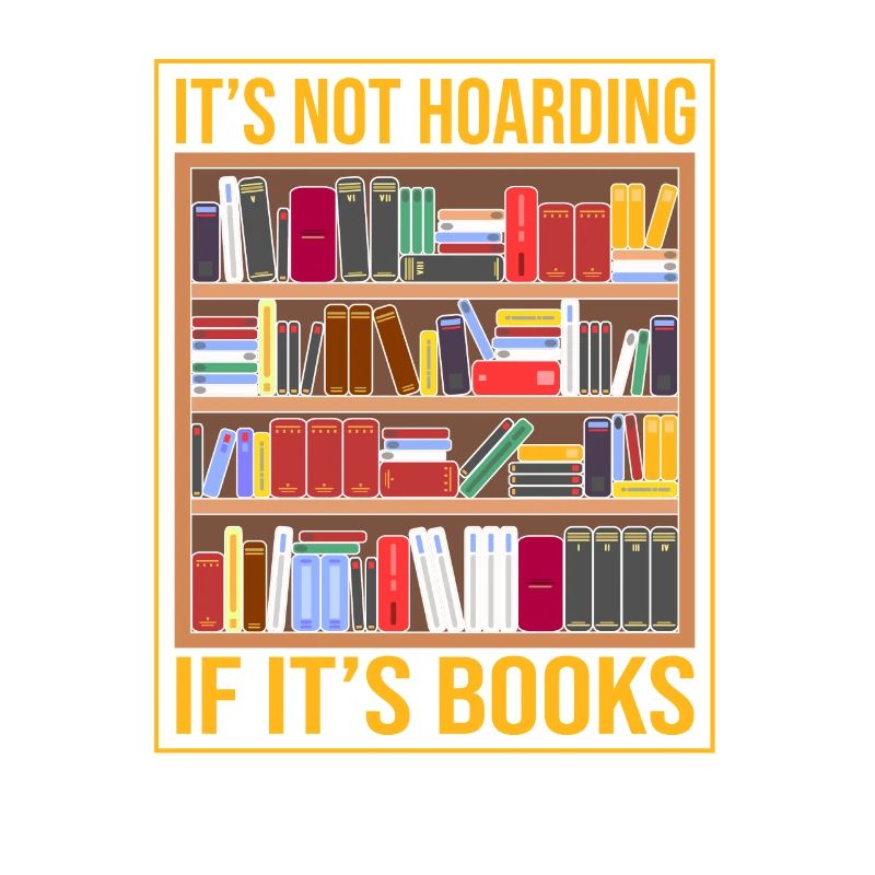 It's not hoarding when it's books reading book
