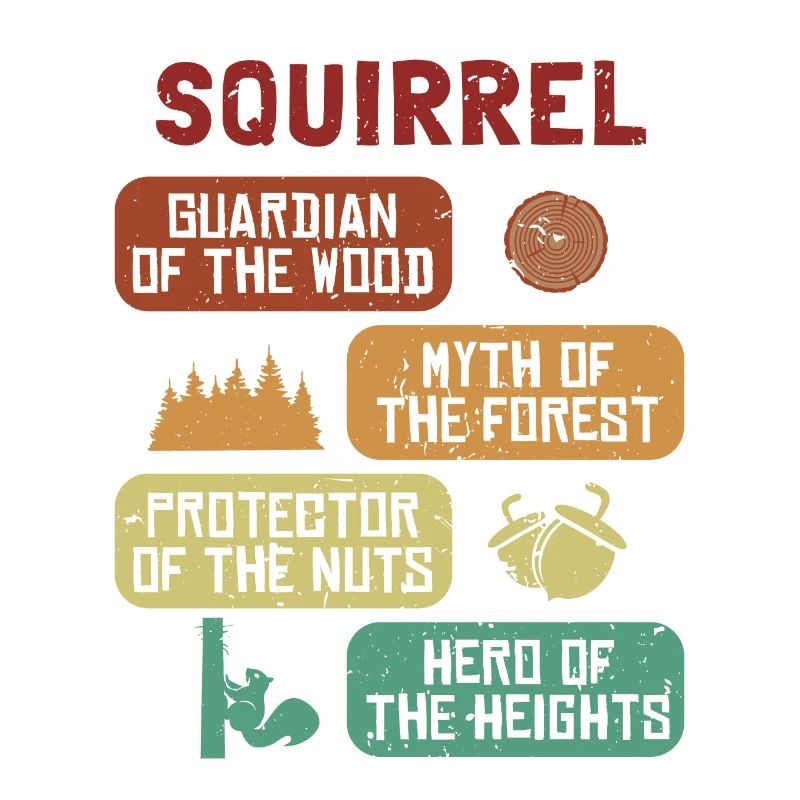 Guardian Myth Protector Hero Squirrel Eichhörnchen