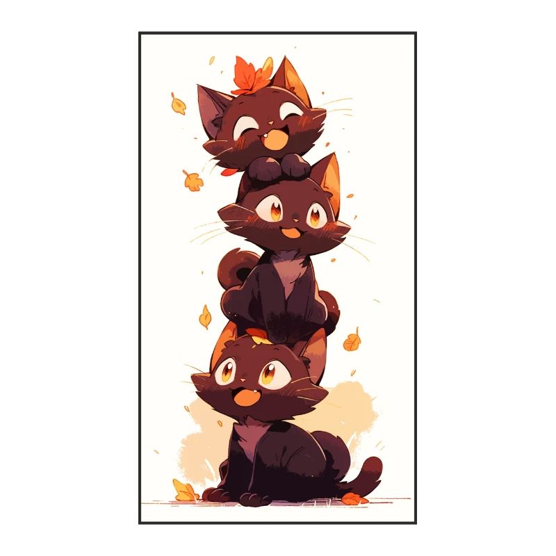 Une bande de chatons mignons