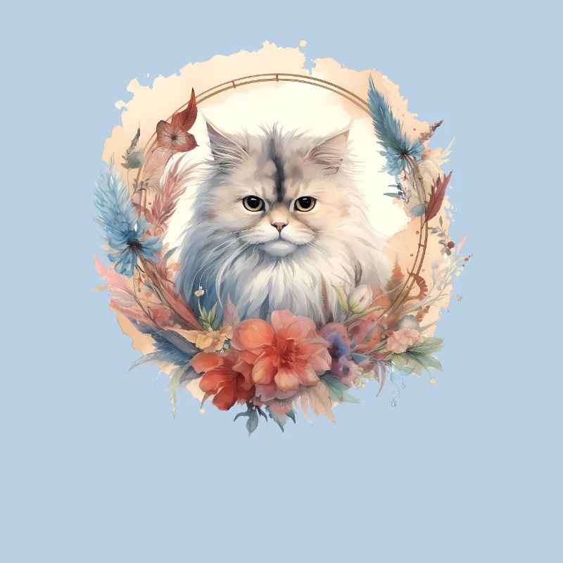 Chat persan Boho Style, chats d’amour