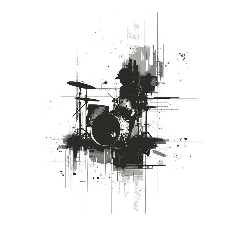 Drumkit Drawing