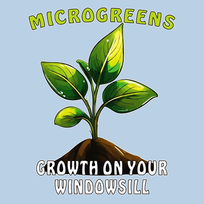 MICROGREENS GROWTH ON YOUR WINDOWSILL